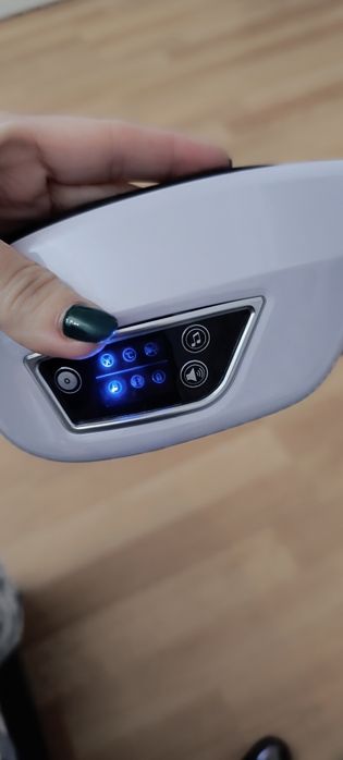 Massajador de olhos inteligente com vibração e música e volume