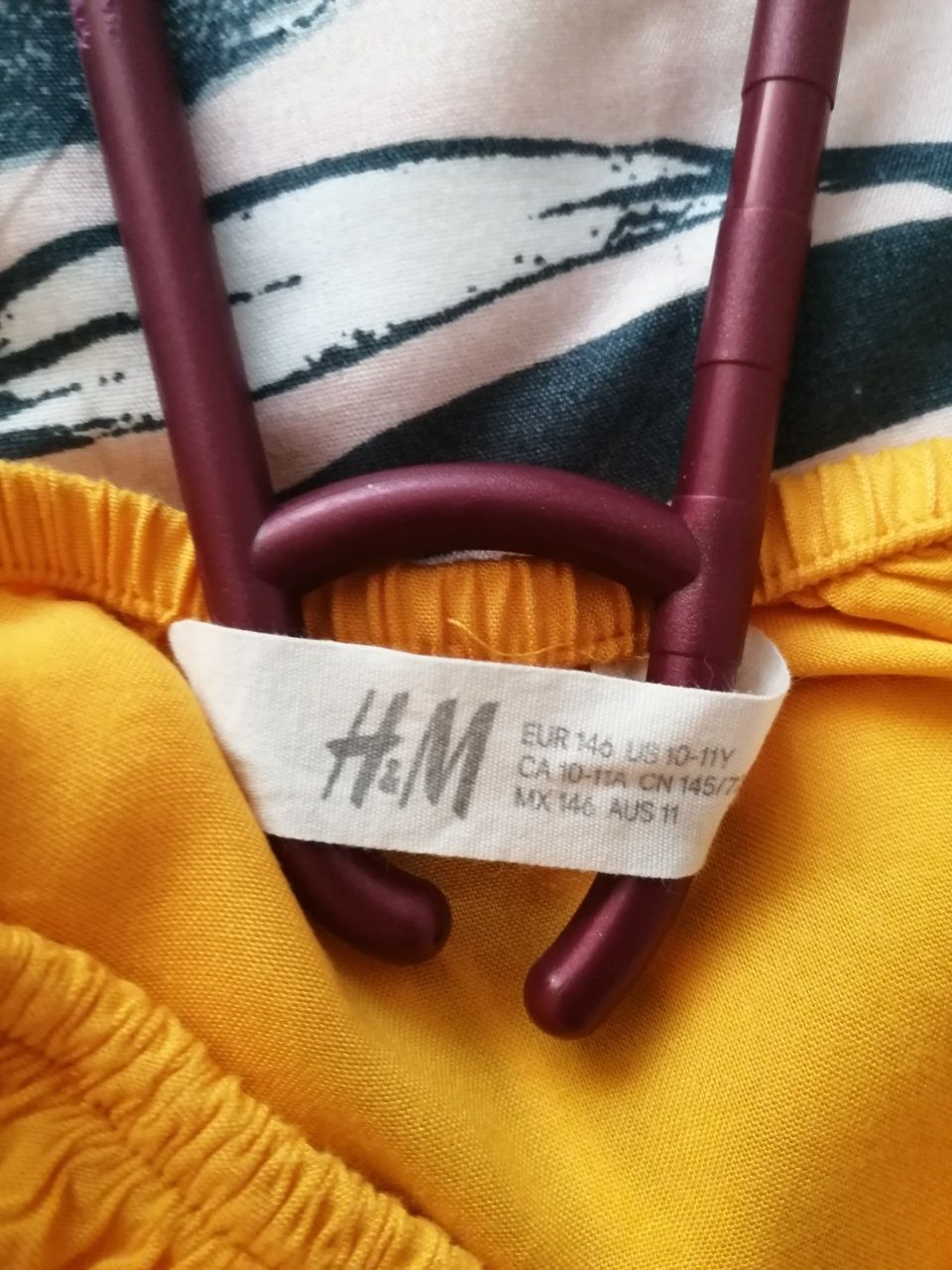 Bluzka dziewczęca marki H&M rozmiar 146