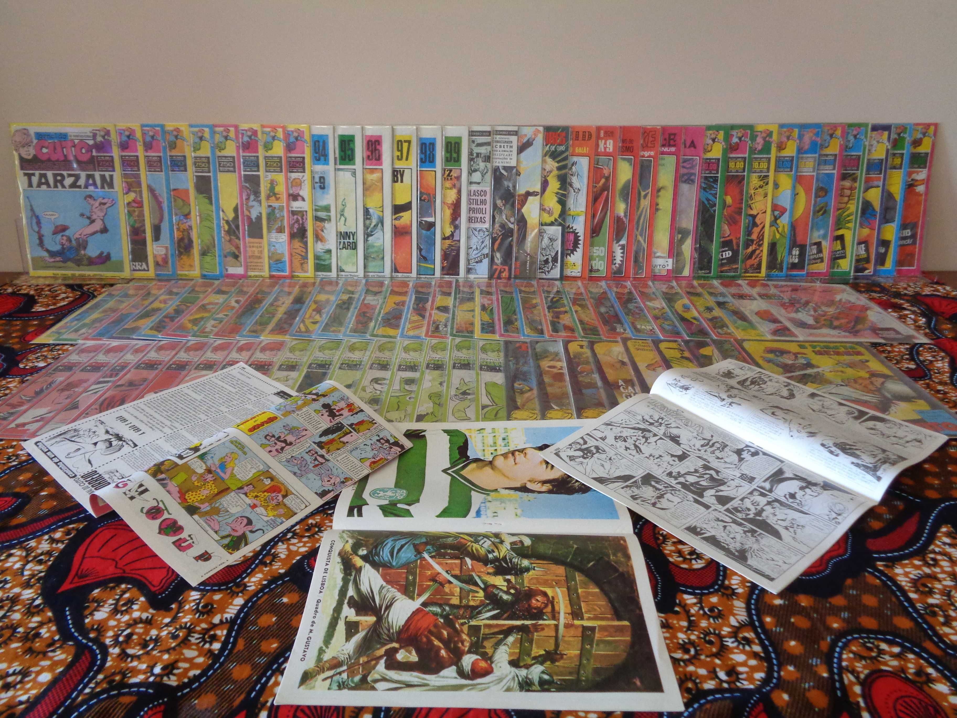 Jornal do Cuto completo, com os suplementos intactos e 41 posters.