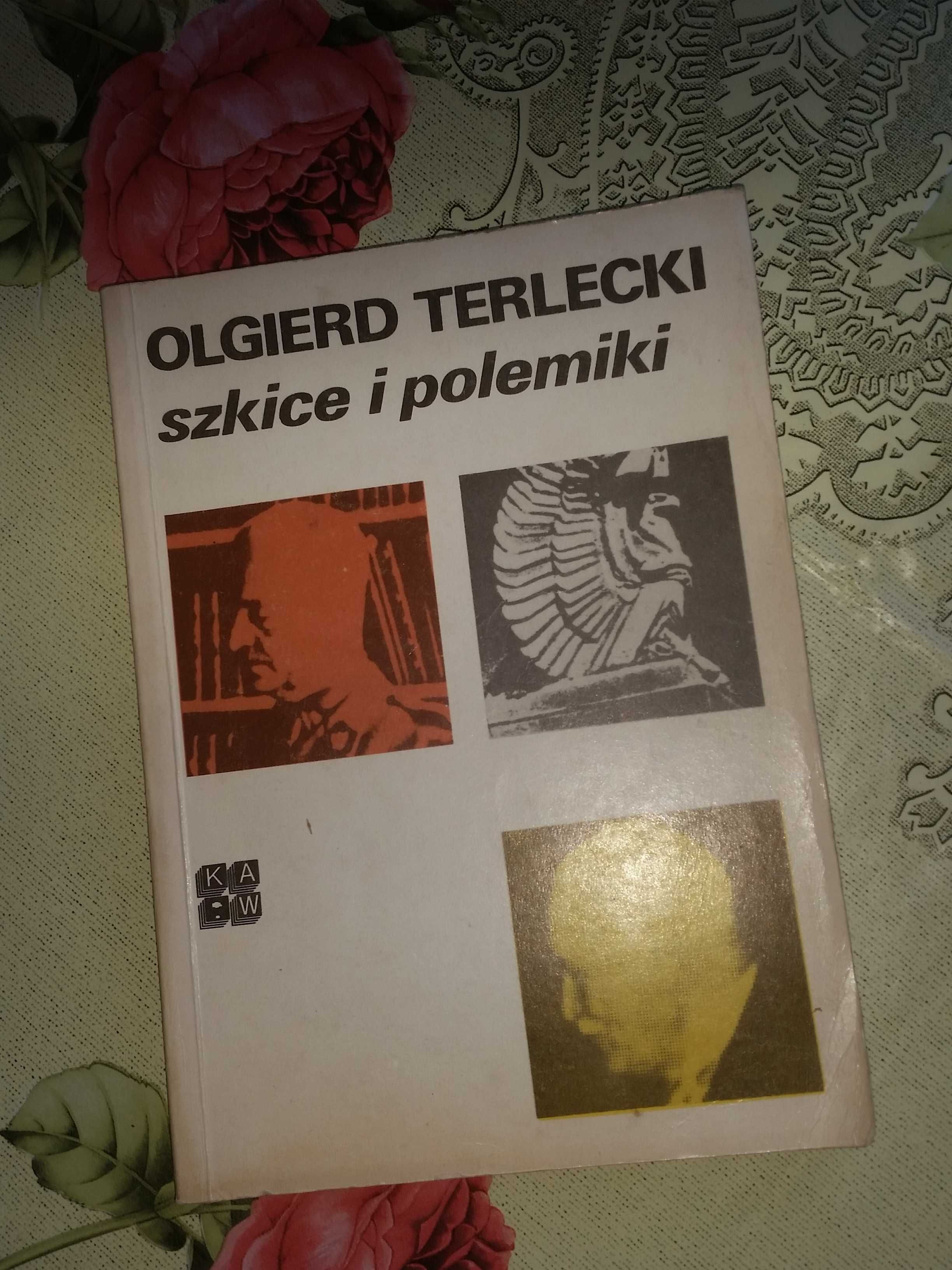 Szkice i polemiki Terlecki  książka PRL dla kolekcjonerów