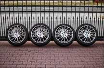 Sprzedam felgi Tomason TN16 18" 4x100, opony Falken 225/40R18