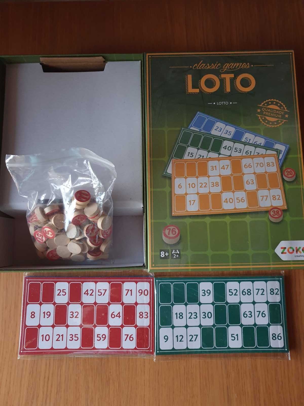 Jogo Loto • Zoko • Como Novo