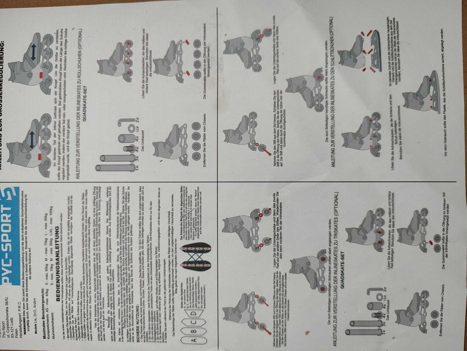 raven
Rolki Wrotki Łyżwy Regulowane 4w1 Raven Isla R. 27-30