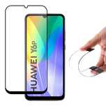 Folia Szklana Z Ramką Do Huawei Y6P Czarny
