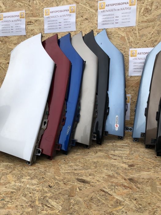 Крило ліве праве Renault Scenic 3 Grand Scenic III 2009-2015р Разборка