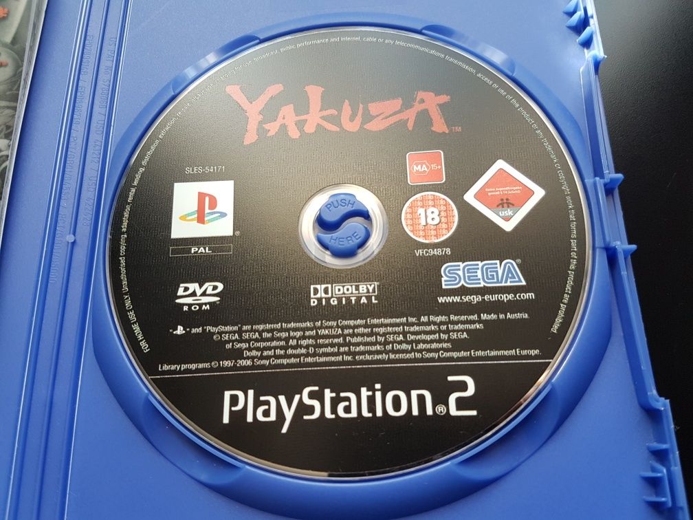 Yakuza PS2 Super Stan 3xAng