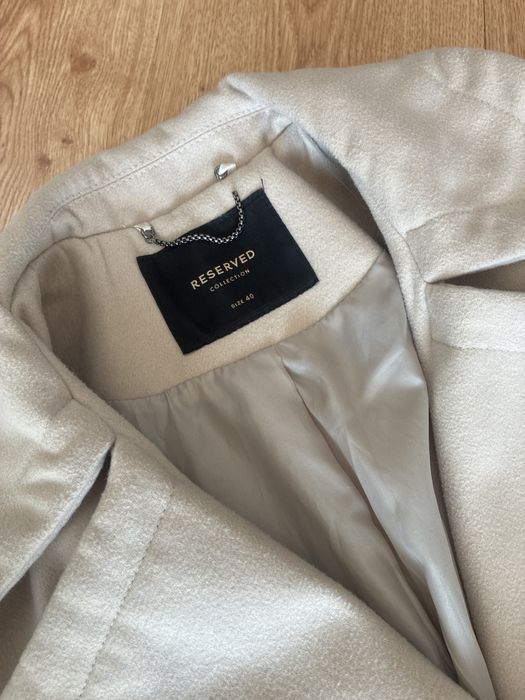 Reserved płaszcz jesienny r.40