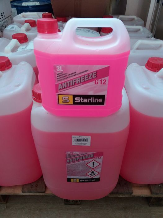 Антифриз G-12 Starline Чехия концентрат -80°.