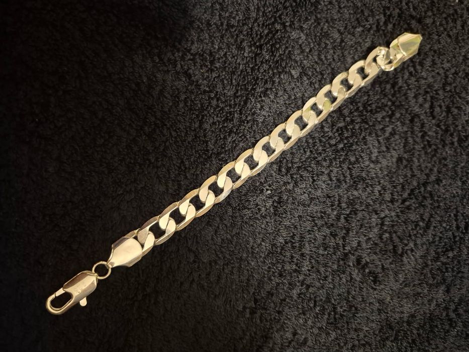 Bransoletka  12 mm szeroka pełna bdb