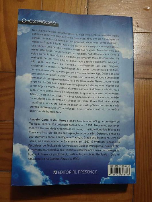Livro "Deus Existe?" de Pde Carreira das Neves