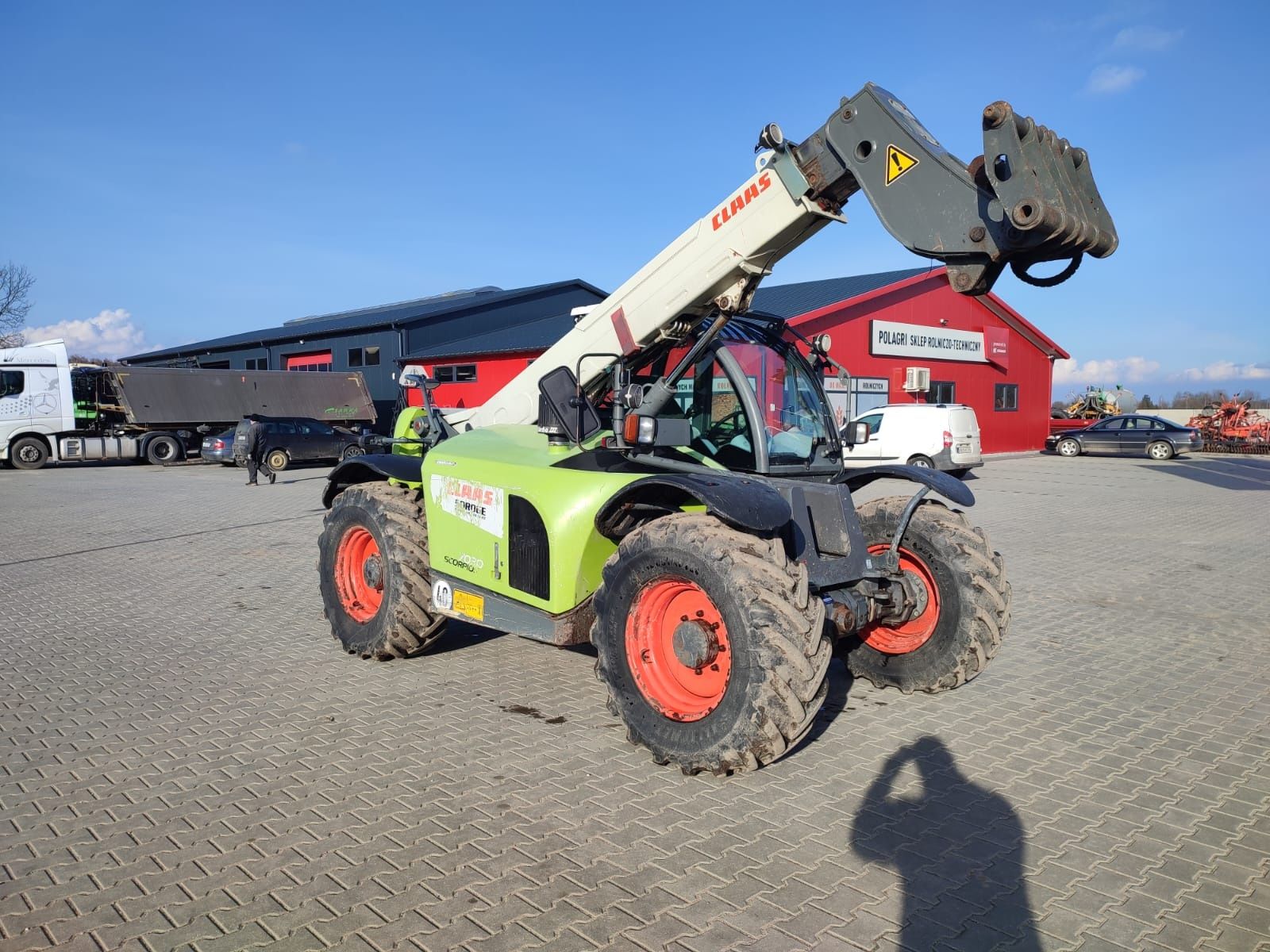 Ładowarka teleskopowa Claas Scorpion 7030 ,2012 rok