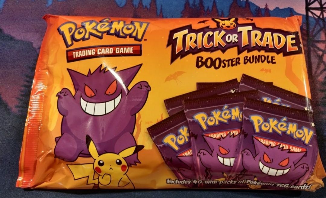 Halloween 2022 25 BOOsterów Pokemon Trick or Trade Halloween