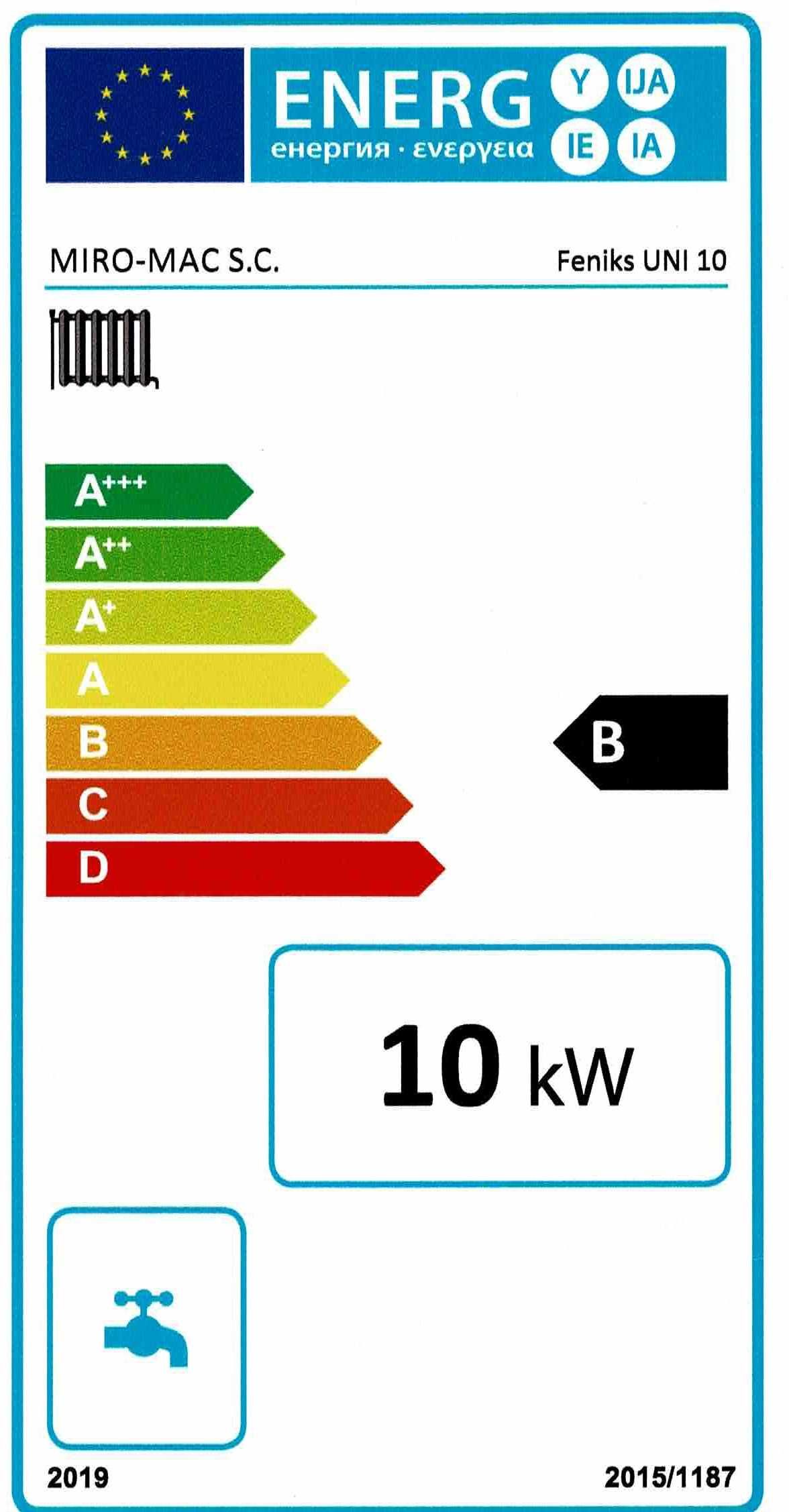 10kw UNI kocioł kotły 5 klasa na wegiel drewno