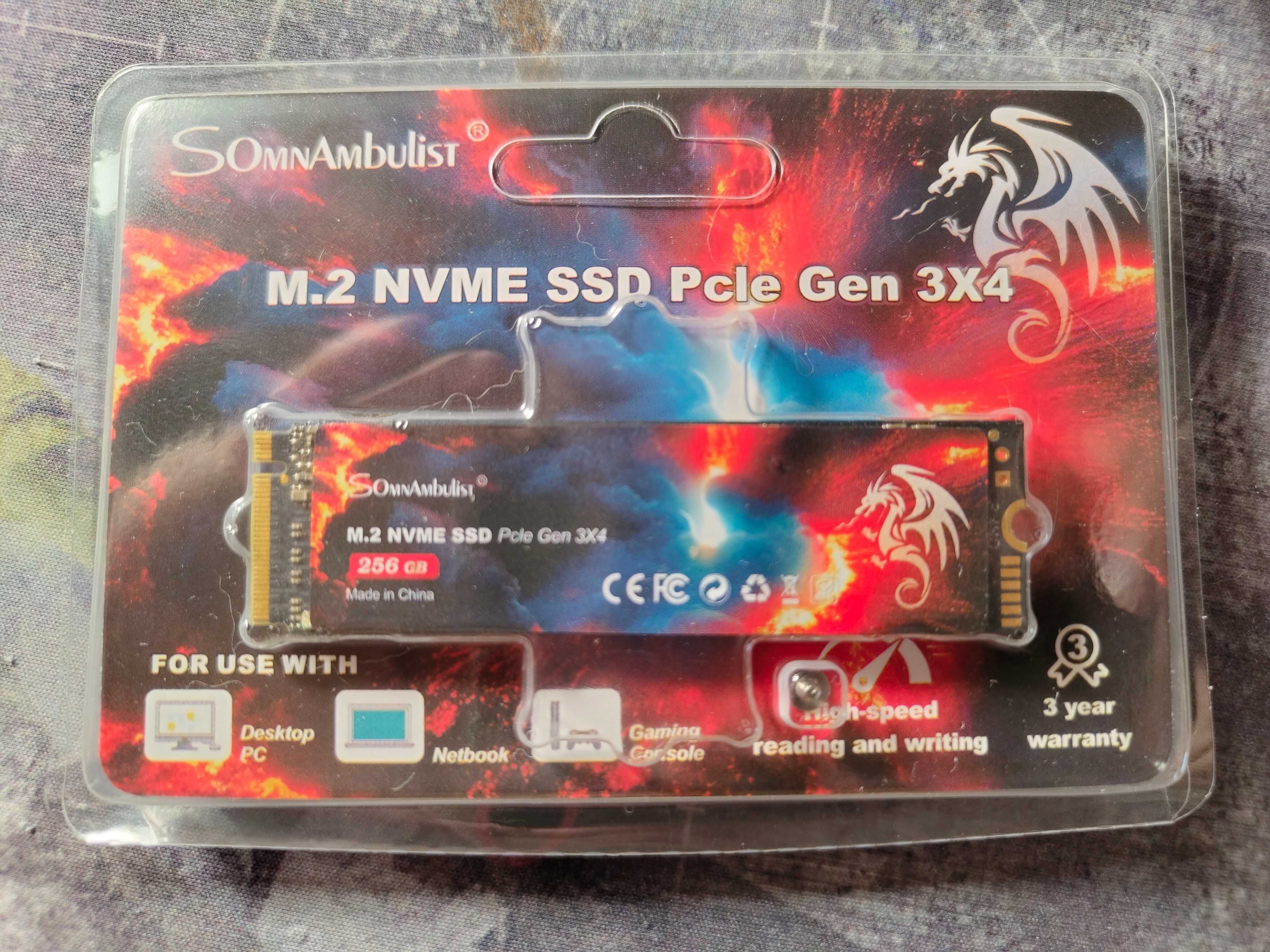 SSD M2 nvme 256 gb