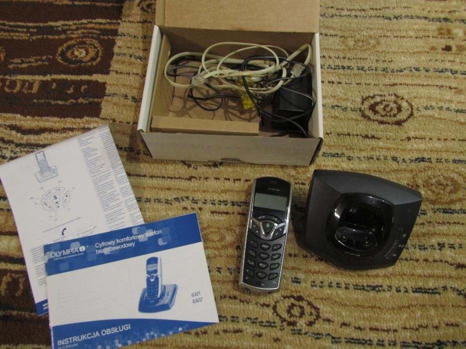 telefon bezprzewodowy firmy Olympia model 6321