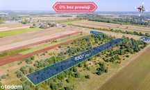 Duża działka budowlana Przymiłowice 8507 m2