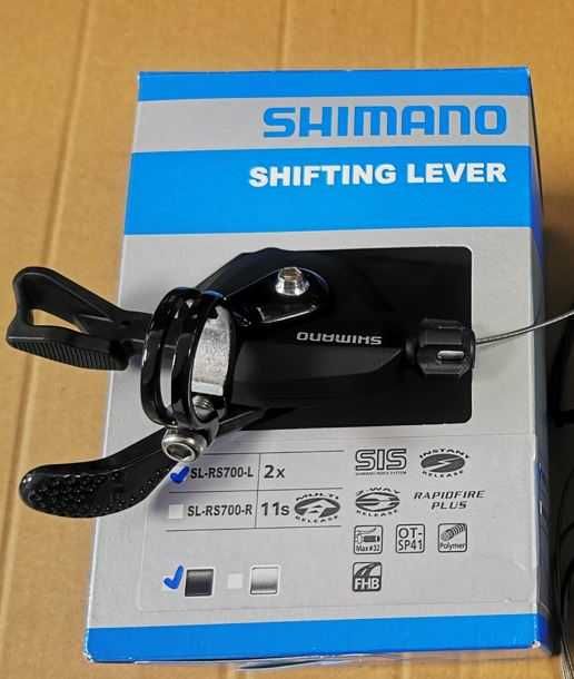 Okazja! Nowa Manetka Lewa Shimano SL-RS700 (105) Flat Bar płaska kiero
