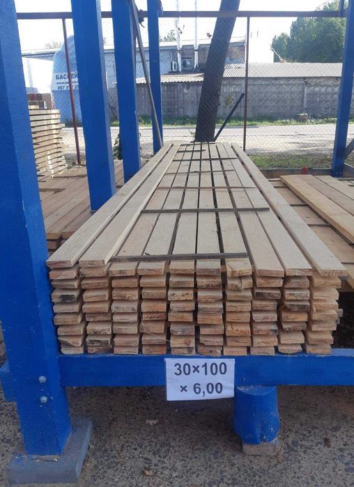 Дошка 30*100*6000 Вчасна доставка Телефонуйте