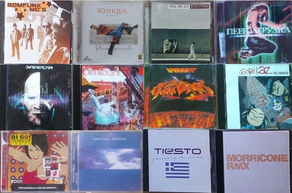 cd танцевальная музыка house trance techno ambient