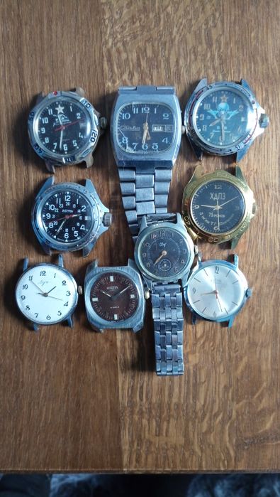 Годинники ссср слава ракета восток зім