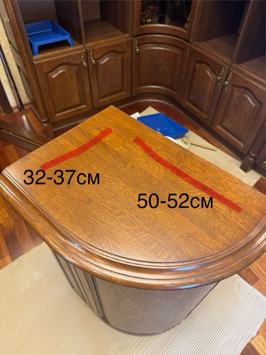 Угловая тумба шкафчик дерево