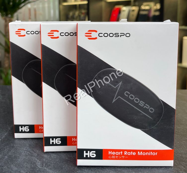 Нагрудний пульсометр Coospo H6
