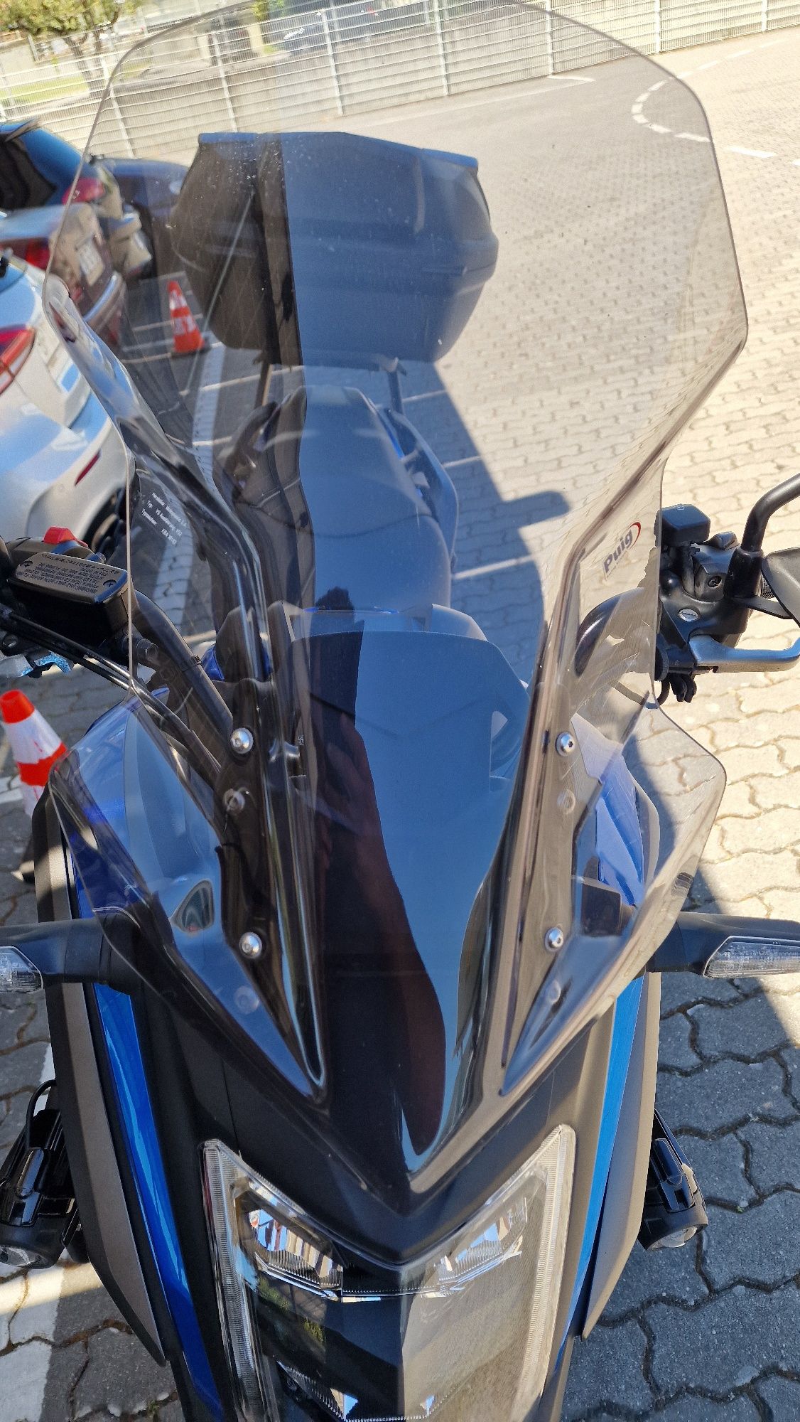 Honda nc750x 18.600kms com extras.