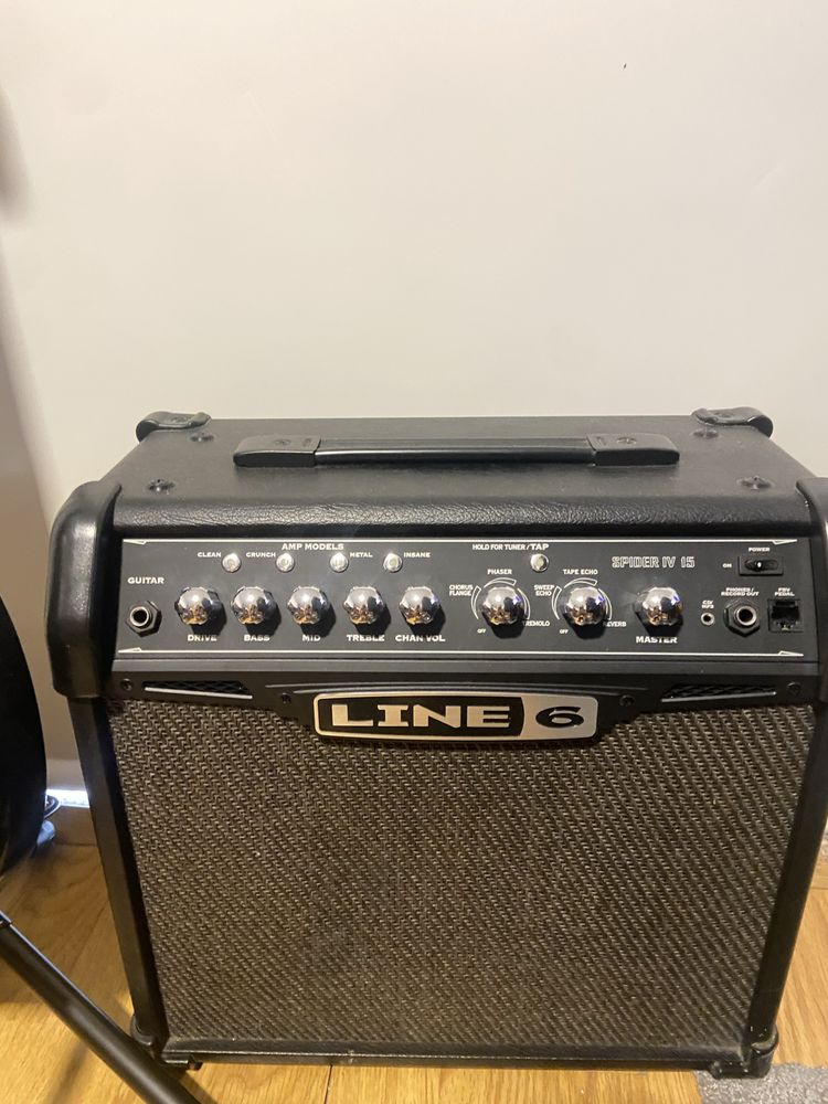 Guitarra e amplificador