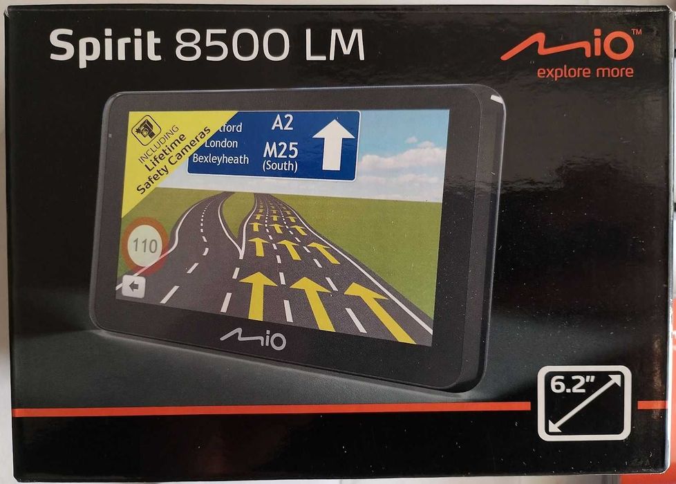 MIO SPIRIT 8500 LM Truck Europa GPS 44 KRAJE dla kireowców TIR