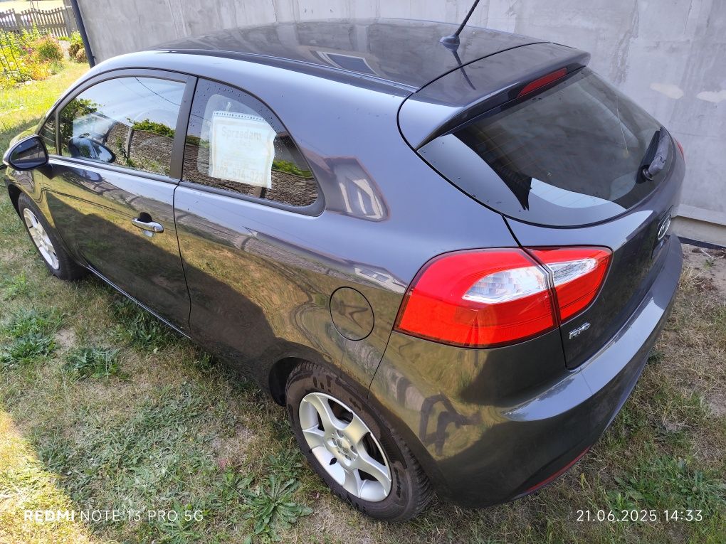 Kia Rio 2012 r. BENZYNA 1.2.  3 drzwiowe