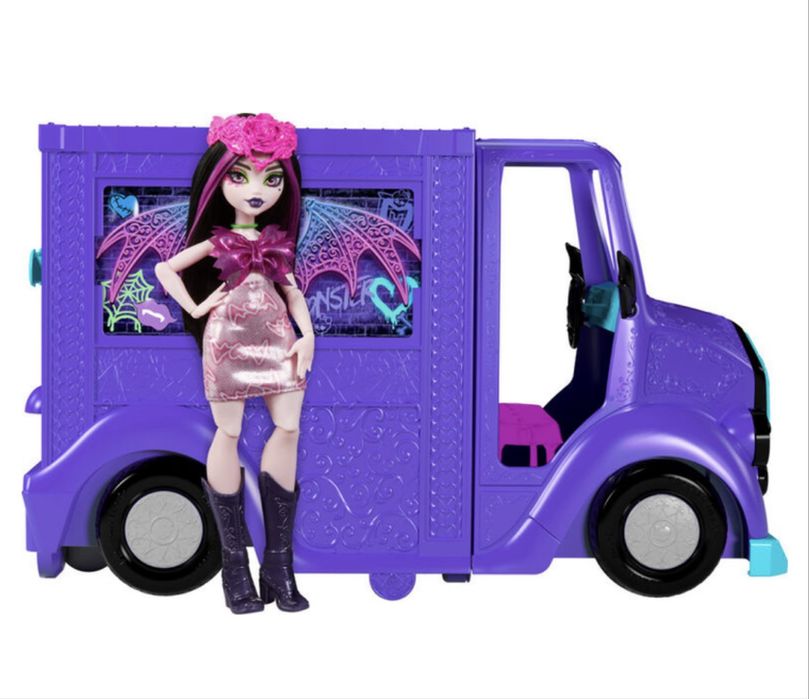 Монстер Хай Monster High Draculaura Fangtastic Rockin' Food Truck