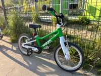 Woom 2 rowerek dziecięcy zielony, na gwarancji.