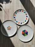 Talerze Vitra Carolus Magnus Alexander Girard