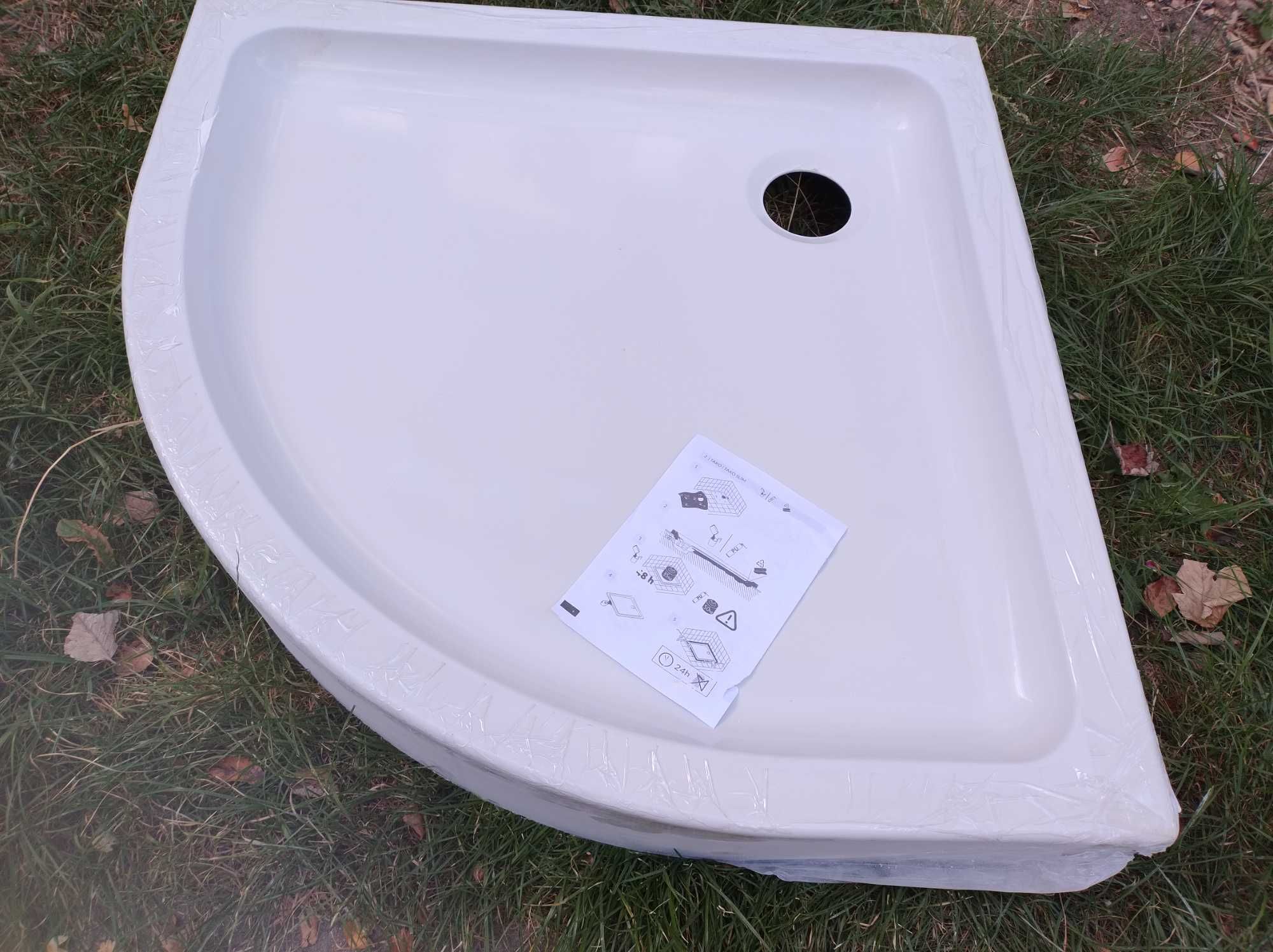 Brodzik prysznicowy Cersanit TAKO półokrągły 80x80