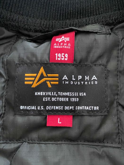 Kurtka Alpha Industries MA-1 ALS Black L
