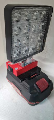 Lampa robocza na akumulator Parkside x20 czarno-czerwona