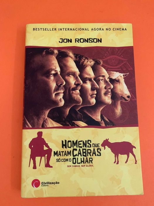 Homens que matam cabras só com o olhar - Jon Ronson