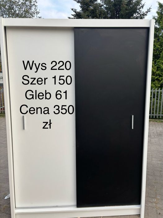 Sprzedam szafe bialo czarna