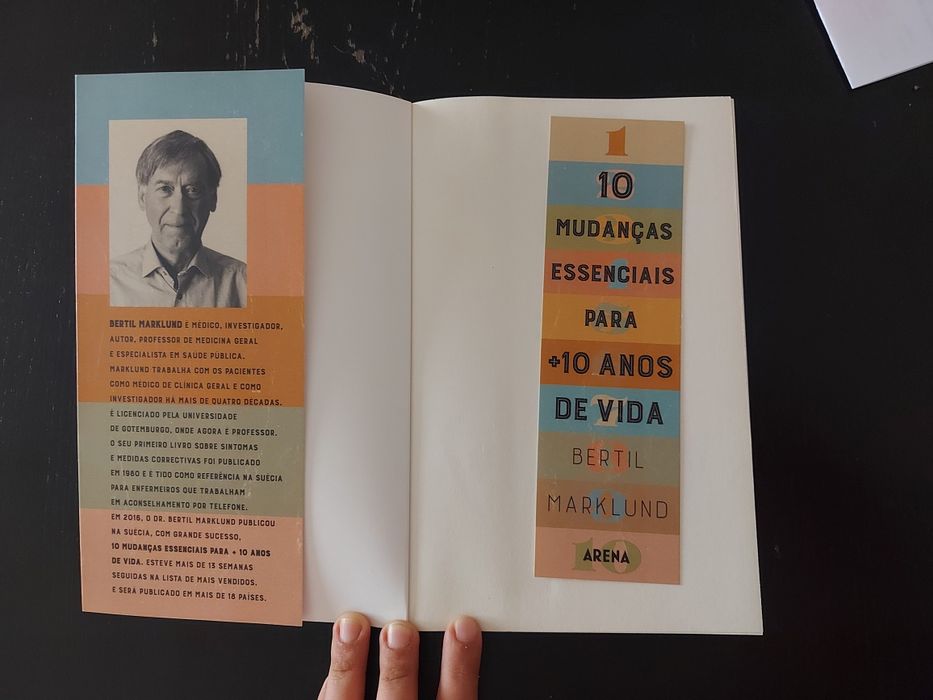 Livro "10 mudanças essenciais para +10 anos de vida"