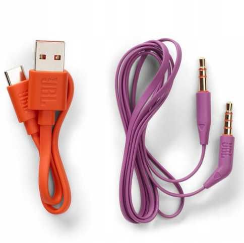 JBL JR 460NC Bezprzewodowe słuchawki dla dzieci różowe NOWE