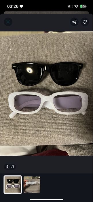 Очки для свидетелей на свадьбе