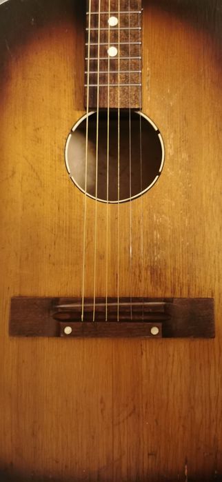 Gitara elektroakustyczna Defil Trubadur 4/4 + dodatki