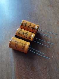 Электролитический японский конденсатор.