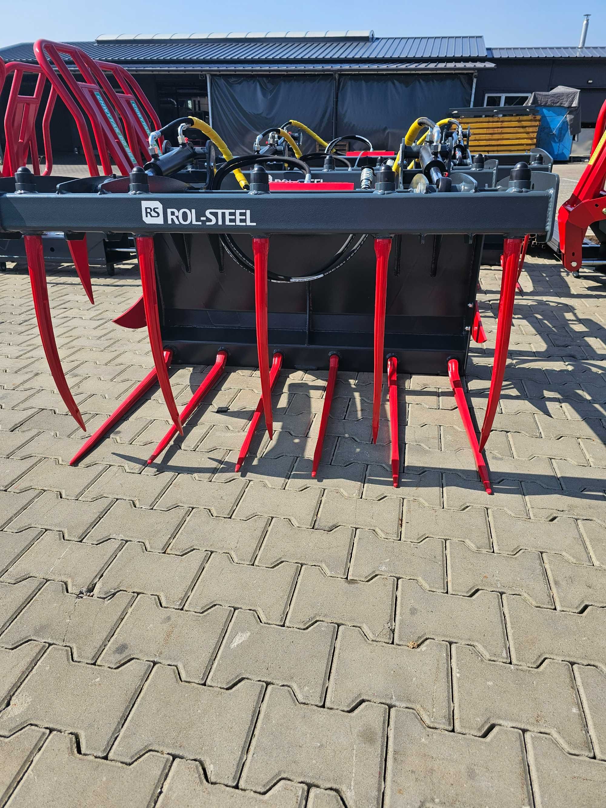 Krokodyl widło szuflo łyżko krokodyl do tura ładowarki ROL-STEEL nowe