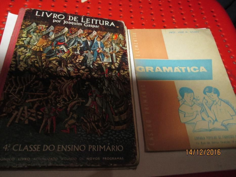 8 livros escolares escolares anos 60