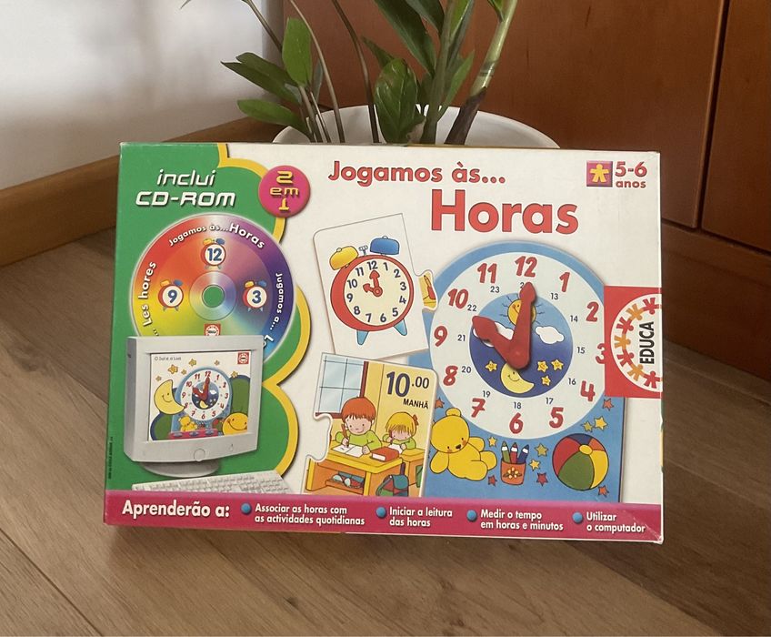 Jogo “Jogamos às Horas” - Educa