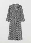 Vestido riscas H&M