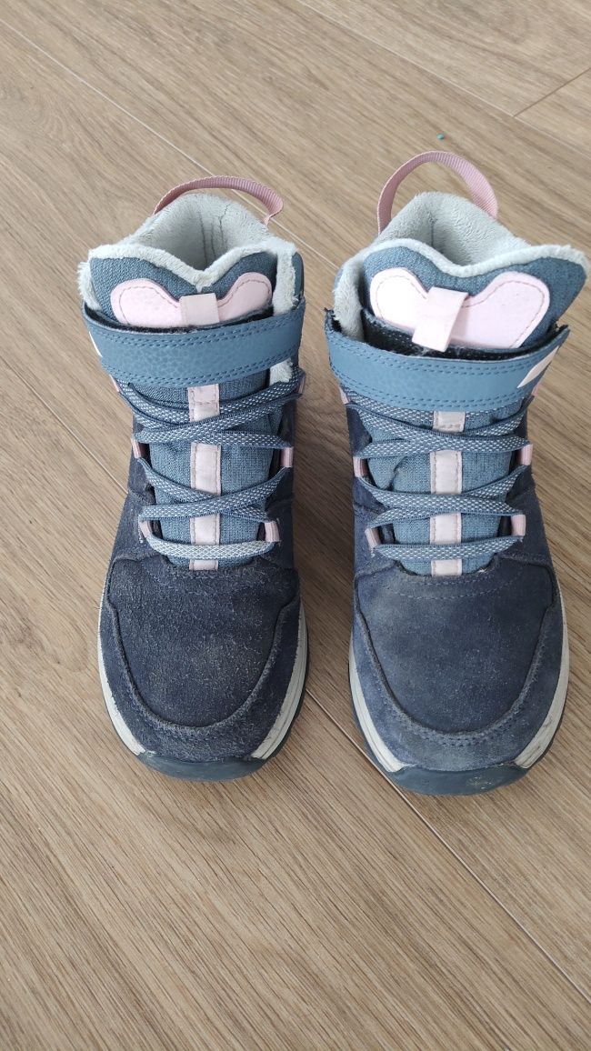 Buty zimowe, ocieplane, turystyczne Quechua SH500 Decathlon,rozmiar 33