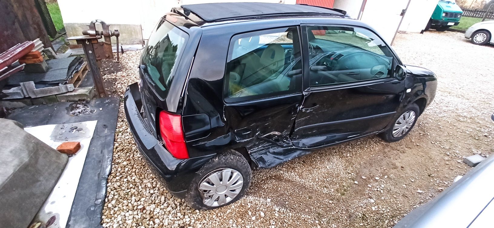 Volkswagen lupo, na części, uszkodzony całość 250 zł DO KONCA TYGODNIA