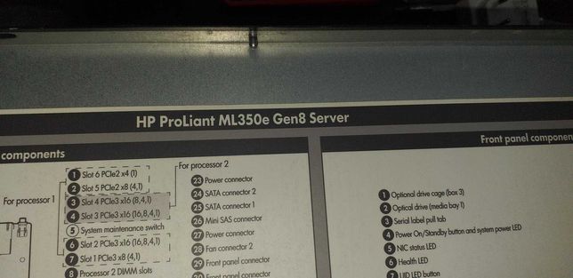 Servidor HP Proliant ML350e Gen8